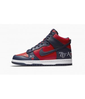 Кроссовки Nike SB Dunk High "Supreme By Any Means Navy"
