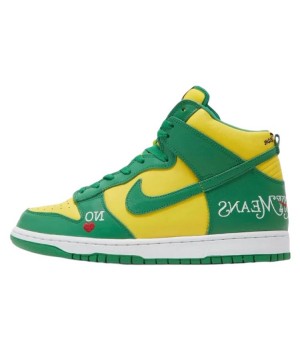 Кроссовки Nike SB Dunk High Supreme By Any Means Brazil
